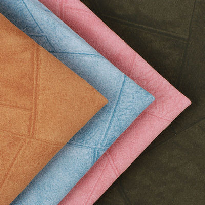 جينز تشيك الملابس الجلد PU المقاومة للماء القاع القابل للغسيل القطن