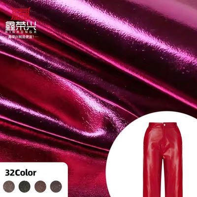 جلد صناعي من جلد الغنم PU R61 للأفلام المعدنية للملابس والمحفظة والصندوق والأحذية والحقائب ودفتر الملاحظات والجلد الصناعي