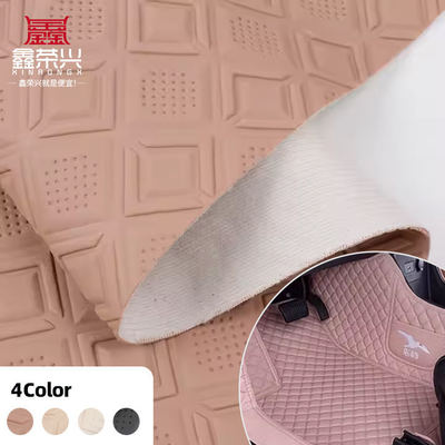 PVC الماسية الخرسانة النمط المنهج الجلد الاصطناعي للسيارة القدمين مقاعد السيارات الأريكة تزيين حقيبة الجلد الزائفة