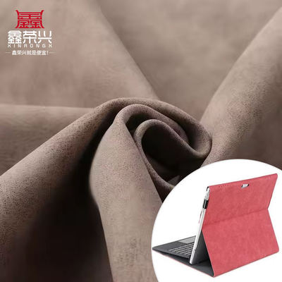 جلد صناعي من نوع PU Frosted Yangbuck Nubuck Grain للحقائب والأحذية والمحافظ والديكور ودفاتر الملاحظات والعلب والجلد الصناعي