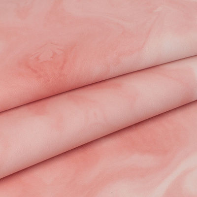 1.0 ملم الطباعة الرقمية الرخامية PVC الجلد المزيف الممشط أسفل للحقيبه اليدوية استخدام حقيبة التجميل