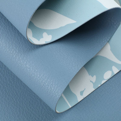 حقيبة يد مطبوعة بالزهور من الجلد PU 1.5 ملم سميكة الجلد المزيف مزدوج الجانبين