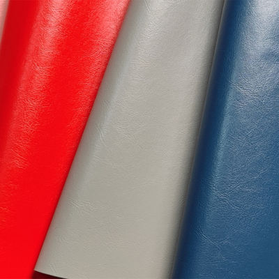 زيت الشمع PVC التعبئة والتغليف الجلد غير المنسوج 0.5mm الجلد للحقيبه الحقائب