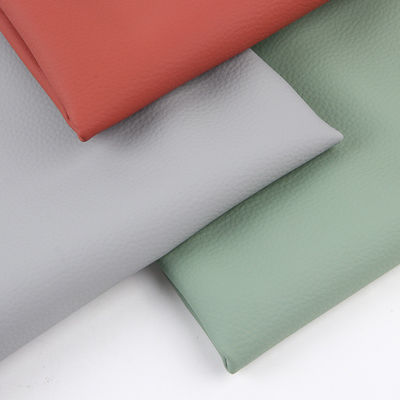 PVC الجلد المزيف غطاء النسيج الليچي أريكة PVC الجلد المقاوم للخدش