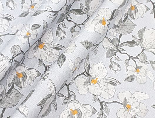 0.8mm الورود المطبوعة القاعدة الممشطة الجلد البف.ك.ف.ك. لحقيبة اليد علبة التعبئة