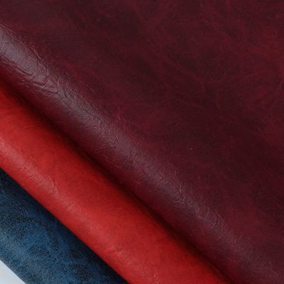 طراز يانج بوك للتعبئة والتغليف الجلد غير المنسوج PVC مواد الجلد القليلة