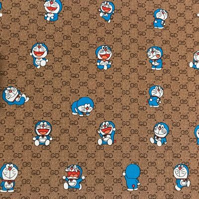 رسالة رسوم متحركة مطبوعة GD Jingle Cat PVC حقائب جلدية مزيفة غلاف هاتف حزمة صندوق قماش جلدي