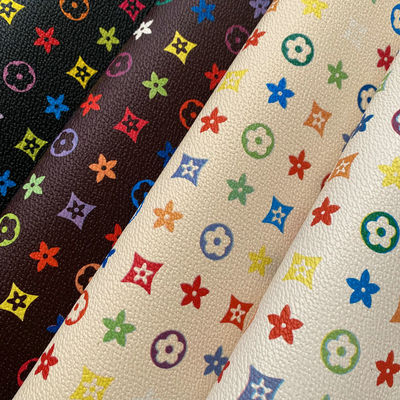 مادة الجلد الاصطناعي المزيف من PVC مضادة للتسخيف