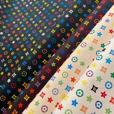 مادة الجلد الاصطناعي المزيف من PVC مضادة للتسخيف