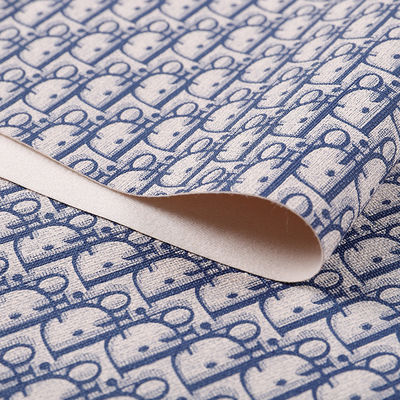 رسائل مطبوعة PVC حقائب جلدية مزيفة محفظة محفظة هاتف غلاف حزمة صندوق قماش جلدي