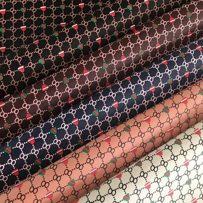 طابعة على شكل قلب رقم 8 PVC حقائب جلدية مزيفة محفظة محفظة هاتف غلاف حزمة مربع قماش جلدي