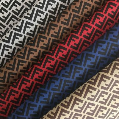 حروف مزدوجة مطبوعة من نوع F PVC حقائب جلدية مزيفة محفظة محفظة هاتف حزمة هدية صندوق قماش جلدي