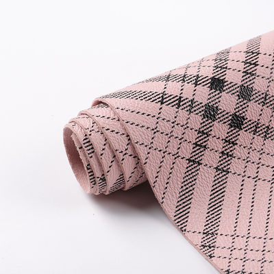 حقائب مزدوجة مطبعة من الجلد الزائف من PVC المقاوم للخدش الاصطناعي