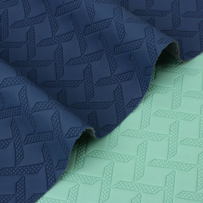 سجادة أرضية سيارة مخصصة جلد نمط نسيج PVC مواد جلدية مضادة للعفن