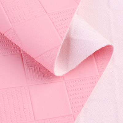 نسيج الجلد من PVC للحقائب الملونة الكبيرة اللوحة الجلد المقلدة من PVC حسب الطلب