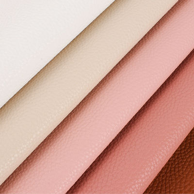 حقيبة يد ليتشي السويد الجلد المزيف المقاوم للاستعمال طاولة السجاد الجلدي PVC