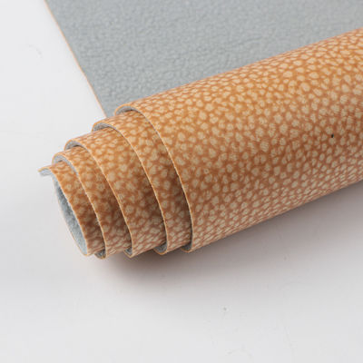 نسيج ليتشي من الجلد 1.2 ملم نسيج الجلد القابل للاستنشاق للأرائك / الوسائد