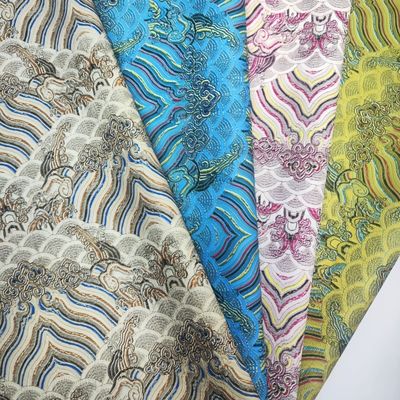 الفيلم المطبوع من PVC Macrame النمط الجلد الاصطناعي للحقيبة تغليف الكتب الهاتف القشرة القماش الجلدي المزيف