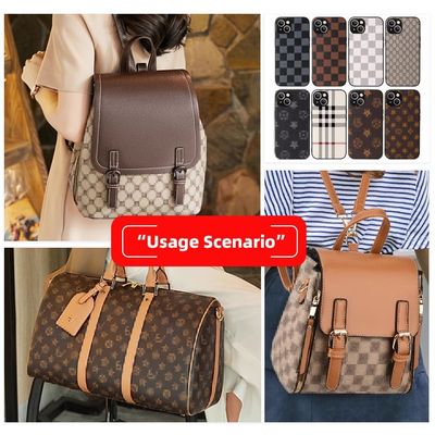 جملة جلد صناعي من البولي فينيل كلوريد (PVC) المطبوع للحقائب، حافظات الهاتف، ومفارش الطاولة