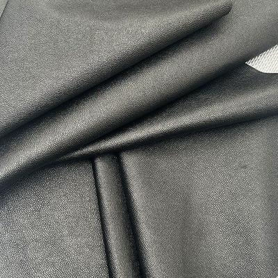 PVC لحم الضأن الحبوب الجلد المزيف تمتد السوداء مقاومة للماء