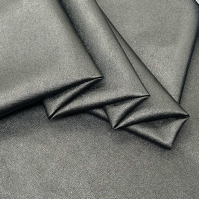 PVC لحم الضأن الحبوب الجلد المزيف تمتد السوداء مقاومة للماء