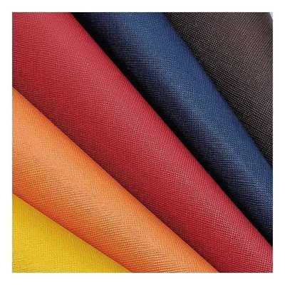 الجلد الاصطناعي من نوع PVC للحقول المتقاطعة لحقيبه محفظة المحفظة الأحذية دفتر ملاحظات القماش الجلدي