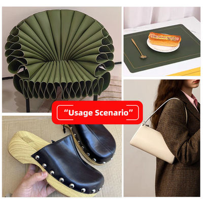 مادة الجلد الاصطناعي المزيف المزدوج المضاد للماء للثياب