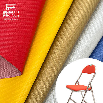 اللون الساطع الألياف الكربونية المزيفة الحبوب الجلد الاصطناعي PVC الجلد الاصطناعي الأحذية الوسادة السيارة الداخلية القماش الزخرفي