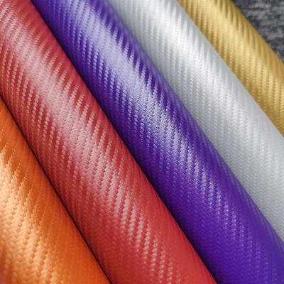 اللون الساطع الألياف الكربونية المزيفة الحبوب الجلد الاصطناعي PVC الجلد الاصطناعي الأحذية الوسادة السيارة الداخلية القماش الزخرفي
