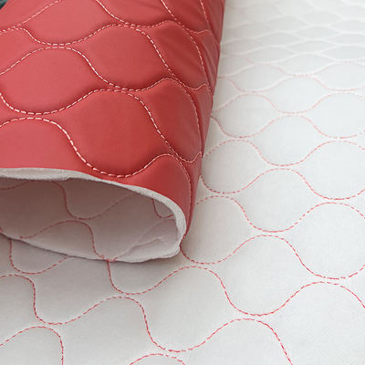 PVC 3mm اسفنج مزين الجلد الاصطناعي مزيف مضاد للخدش مضاد للماء غطاء أثاث ناعم للأرائك كراسي التدليك مقاعد السيارة