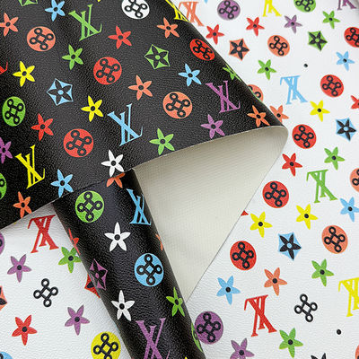 جلد PVC صناعي مطبوع ومقاوم للماء للحقائب والحرف اليدوية