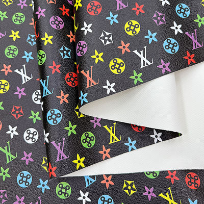 جلد PVC صناعي مطبوع ومقاوم للماء للحقائب والحرف اليدوية