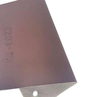 PVC Tech Cloth مدعوم بالجلد المزيف للأثاث 140cm Wide