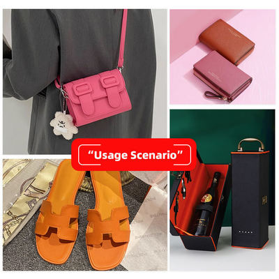 جلد صناعي منقوش بنمط متقاطع من مادة PVC Saffiano للأثاث بعرض 54 بوصة