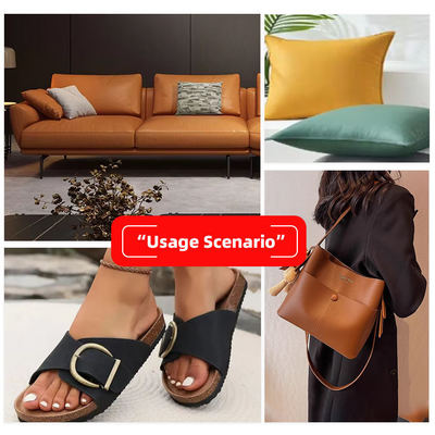 1.0mm PVC مقاوم للاستعمالات المنسوجة من الجلد الاصطناعي للسيارة مقعد السجادة الأريكة الكرسي حزام قماش الجلد المزيف