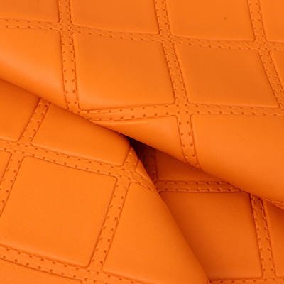 جلد صناعي صناعي منقوش بنمط معين من مادة PVC لتزيين مقاعد السيارة والأريكة والحقائب