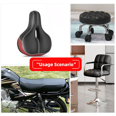 جلد صناعي منقوش من البولي فينيل كلوريد (PVC) بسماكة 0.7/0.9 مم، مطاطي بأربعة اتجاهات