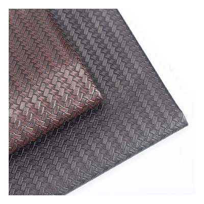 حقيبة يدية ذات نمط منحني من البروتوكول الفولستر التعبئة والتغليف صندوق محفظة الأحذية دفتر ملاحظات القماش الجلدي المزيف