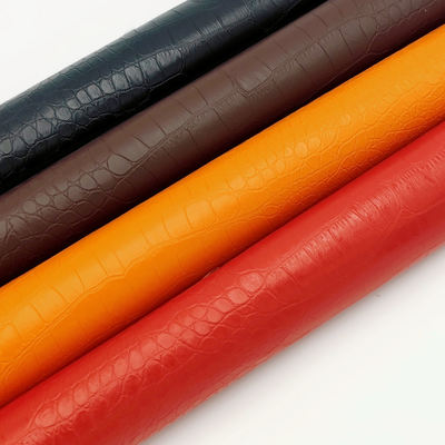 جراب محفظة من جلد صناعي بنمط جلد التمساح من مادة PVC، أحذية، دفتر ملاحظات، قماش جلدي