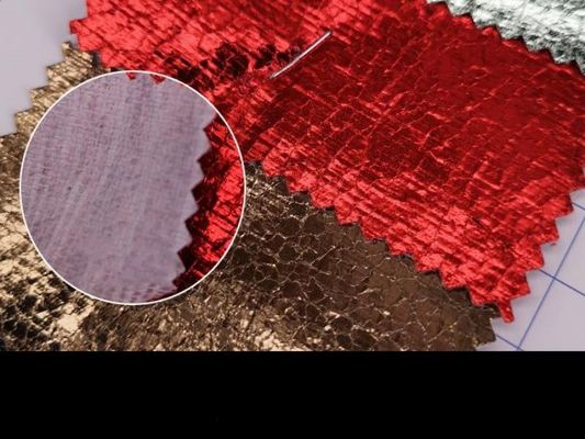 PVC حبوب التماسيح الجلد الاصطناعي النسيج المضغوط المقاوم للماء للمحفظة الأحذية دفتر ملاحظات كيس الأريكة الأثاث الاستخدام