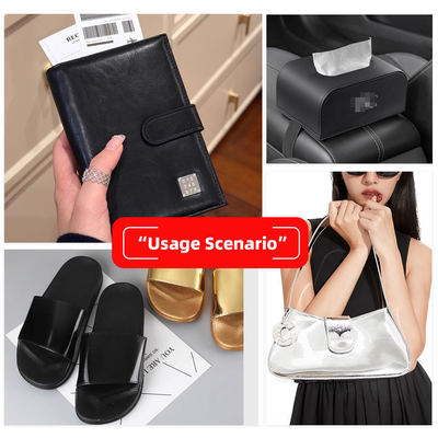 جملة PVC أبرز مميزات 006 أبرز مميزات نمط الحبوب البرق جلد صناعي اصطناعي محفظة صندوق أحذية دفتر ملاحظات قماش