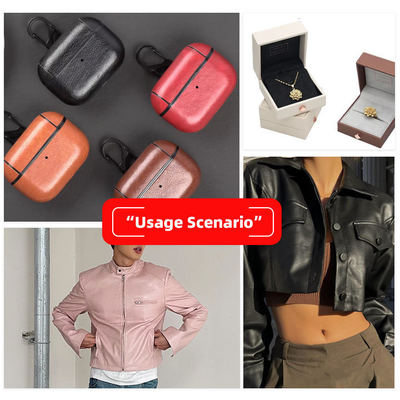 ملاءة قش من الألياف الكربونية المرنة من PU الجلد الاصطناعي للحقول الملابس حقائب الأذن صندوق الأكمام الجلد الزائف