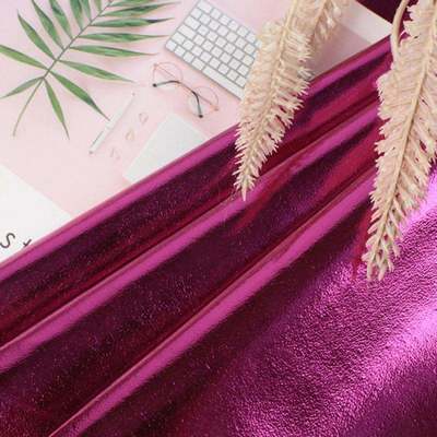 جلد صناعي من جلد الغنم PU R61 للأفلام المعدنية للملابس والمحفظة والصندوق والأحذية والحقائب ودفتر الملاحظات والجلد الصناعي