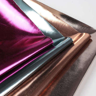 جلد صناعي من جلد الغنم PU R61 للأفلام المعدنية للملابس والمحفظة والصندوق والأحذية والحقائب ودفتر الملاحظات والجلد الصناعي