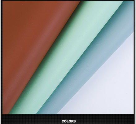 جراب محفظة من الجلد الصناعي شبه PU 1.3 مم بحبيبات رملية، أحذية، دفتر ملاحظات، مفرش طاولة، قماش جلدي