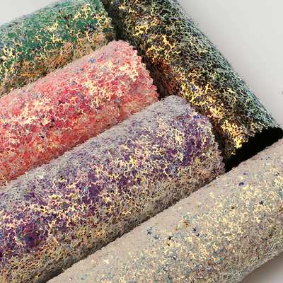 صفائح قماش لامعة لامعة لامعة من البولي يوريثان جلد صناعي سميك للأحذية والحقائب والقوس والحرف والقبعات جلد صناعي