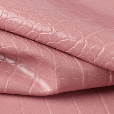 جلد PVC جلد صناعي بنمط حيوان بعرض 137 سم وبطانة مزدوجة الفرشاة