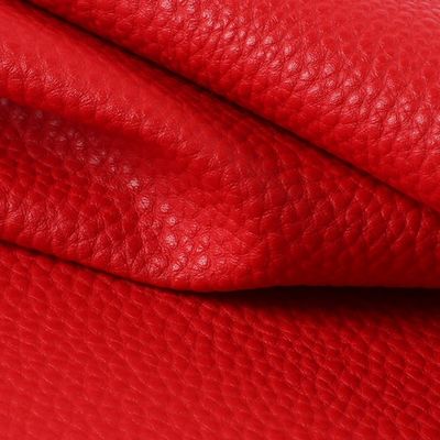 جلد PVC بـ 58 لونًا مع ظهر مزدوج الفرشاة ونمط منقوش للحقائب والأثاث