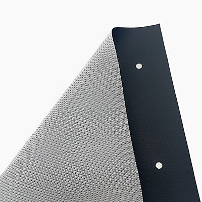 جلد PVC جلد صناعي مع 7 ألوان متوفرة في المخزون، الحد الأدنى للطلب 50 ياردة، وقدرة إنتاجية 100000 متر