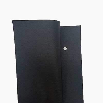 جلد PVC جلد صناعي مع 7 ألوان متوفرة في المخزون، الحد الأدنى للطلب 50 ياردة، وقدرة إنتاجية 100000 متر